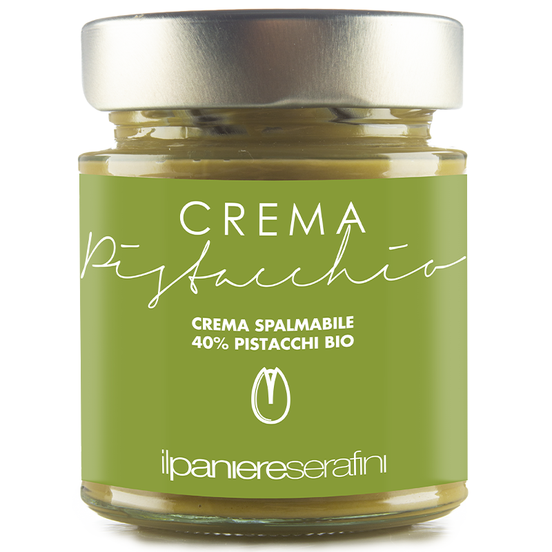 CREMA BIO-VEGAN-GLUTENFREE AL PISTACCHIO 40% - 130 G.