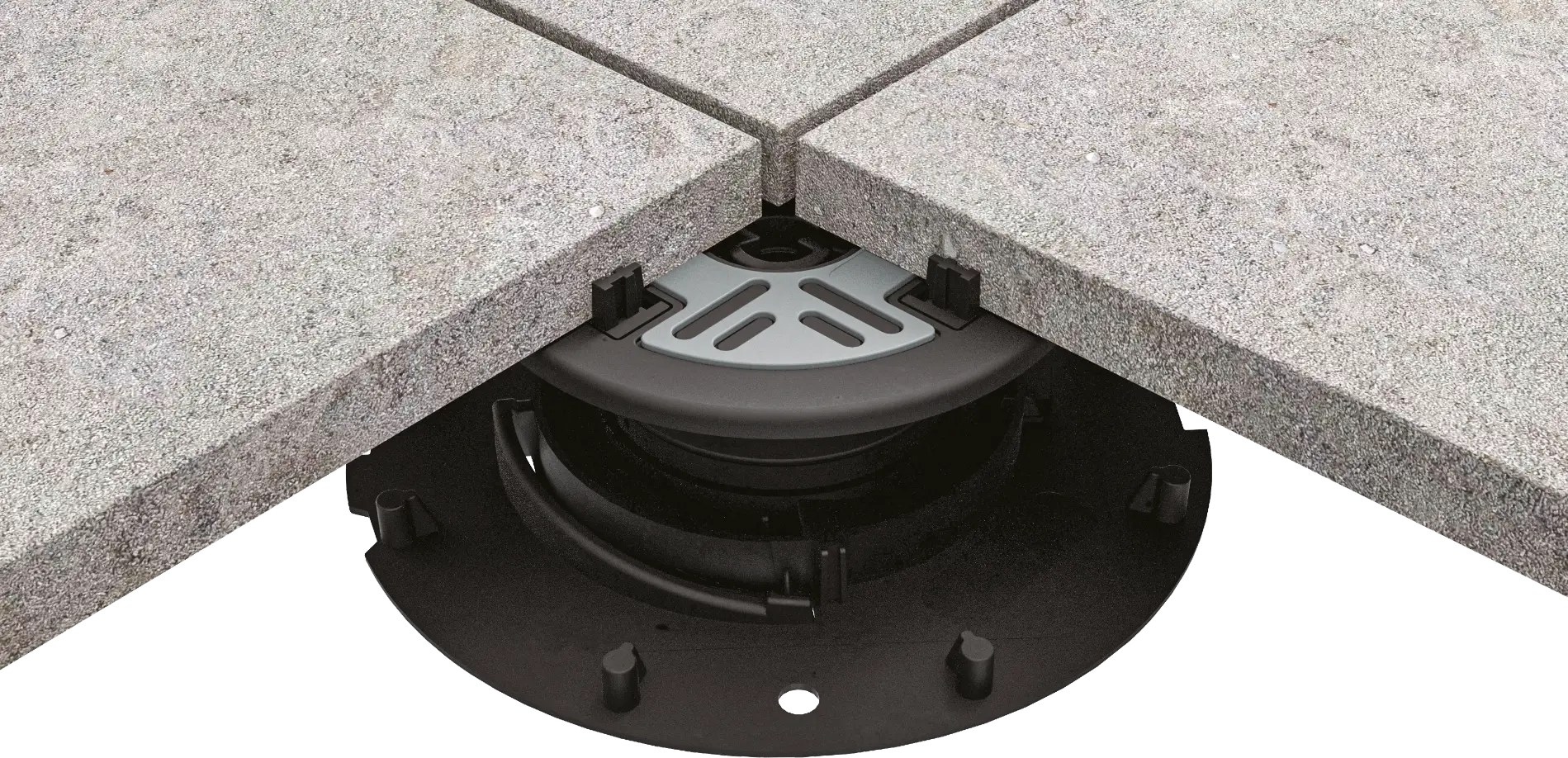 piastrelle poggiate sopra il supporto Horizon Medium