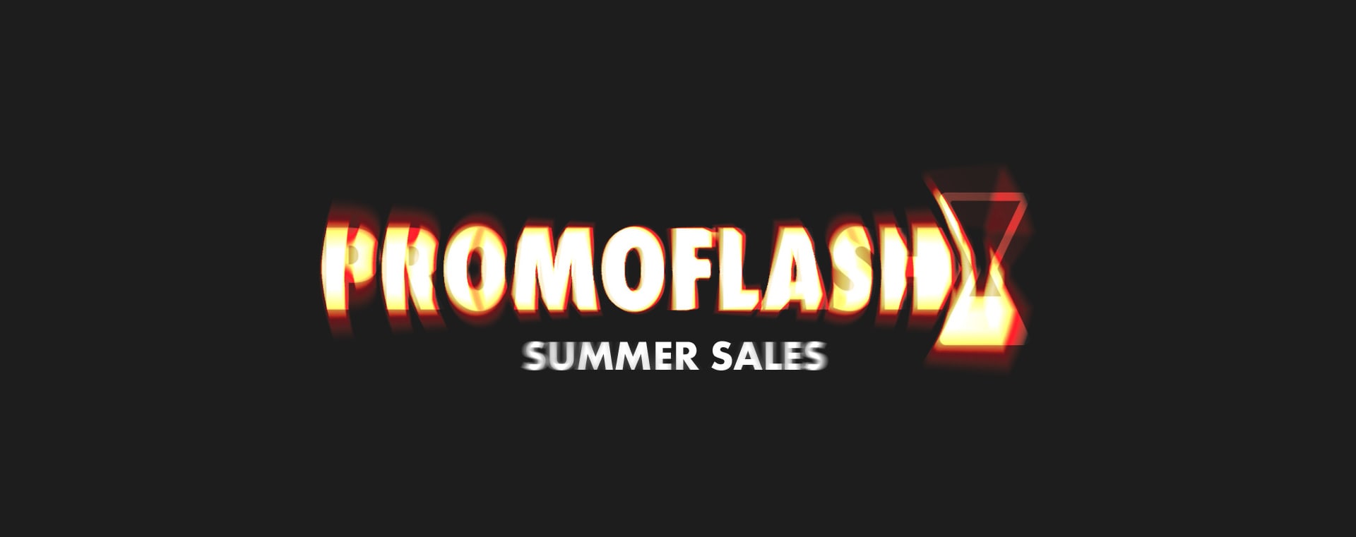scritta 'PROMOFLASH' sfocata